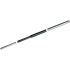 DEHN - Asta di adduzione L = 2500 mm con riduzi one del diametro D 16/10mm parzialmente isolato.