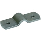 DEHN - Morsetto a cavalotto in alluminio per tubi da 7-10mm con distanza fori di 38mm e filetti M6.