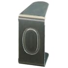 DEHN - Targhetta di numerazione 0 in acciaio inossidabile.