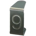 DEHN - Targhetta di numerazione 9 in acciaio inossidabile.