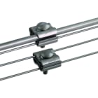 DEHN - Morsetto di connessione in acciaio inossidabile V4A M8.