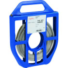 DEHN - Nastro tenditore 14x0,3mm lunghezza 50m in acciaio inox, confezione scatola per agevolare utilizzo.