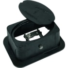 DEHN - Cassetta sotto intonaco con morsetto di sez. 300x220x120mm in ghisa per Td 7-10/ Pt 40mm e sezionamento.