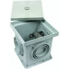 DEHN - Cassetta sotto intonaco in materiale plastico 197x197x204mm con morsetto di sezionamento.