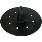 DEHN - Passante per tetti piani D 250mm in plastica per Td 8-10-16 e Pt 20x2,5-30x3,5mm.