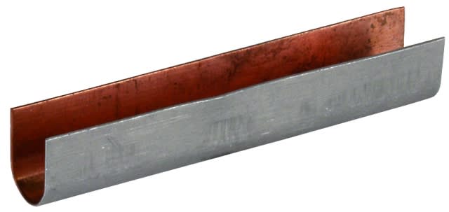 DEHN - Bussola in CUPAL all'esterno e interno in rame per TD 8mm = 50mm² L 60mm.