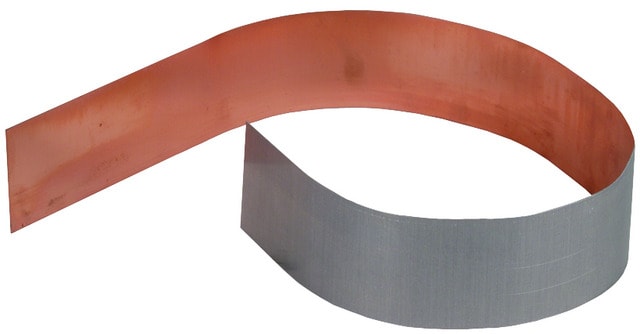 DEHN - Lamiera in cupal 500x40x0,5mm.