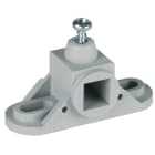 DEHN - Supporto per barra equipotenziale 10x10mm in plastica grigia.