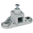 DEHN - Supporto per barra equipotenziale 10x10mm in plastica grigia.