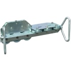 DEHN - Macchina raddrizzafilo per fili Fe/gal Zn da 7-10mm con 10 rulli e maniglia.