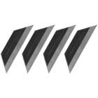 DEHN - HVI-Head 20 Ersatzklingen für Schneidkopf (1 Pack zu 4 Stück) LAME SOSTITUTIVE PER HVIHEAD 20 CONF. 4 597101