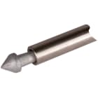 DEHN - Puntazza per dispersori per l'infissione del primo dispersore di profondità Ø20 mm o tubolari Fe/tZn Ø27 mm in ghisa/tZn.