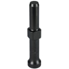 DEHN - Attrezzo per martello demolitore TE20 per l'infissione di dispersori di profondità con martelli demolitori. Esecuzione per fabbricato Wacker Neuson, rotonda 27 x 80 mm.