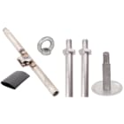 DEHN - Kit per dispersore di profondità avvitabile 6 parti DISPERSORE DI PROFONDITA SET.