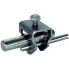 DEHN - Collare di collegamento in acciaio inossidabile per tubi da 20mm.