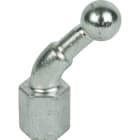 DEHN - Punto fisso a sfera, esecuzione angolata 45° KFP 20 W45 M12.