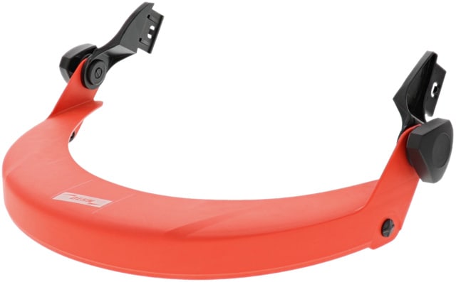 DEHN - Visiera protettiva con clip per arco elettrico e fissaggio elemento.