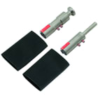 DEHN - Set di connessione per HVI-long, tubo D 20mm nero, per installazione facile e veloce.