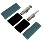 DEHN - Set di connessione per HVI-long, tubo D 23mm grigio, posa integrale.