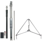 DEHN - Conduttura HVI D 20mm Cu con tubo portante lungo 3200mm per cattura 1000mm e treppiede SET TUBO PORTANTE 3,2M, ASTA 1,0M, HVI TRIPO.