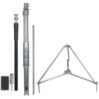 DEHN - Conduttura HVI D 23mm Cu con tubo portante lungo 3200mm e asta di captazione di 1000mm, completo di treppiede SET, HVI TRIPO.