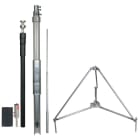 DEHN - Conduttura HVI D 23mm Cu con tubo portante 3,2m, asta 2,5m, L 3200mm, p.di capt. 2500mm e trep.-SET, HVI TRIPO.