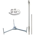 DEHN - Hvilightplus Tripode e Tubo Portante 2,7 - Struttura robusta e versatile per illuminazione efficace.