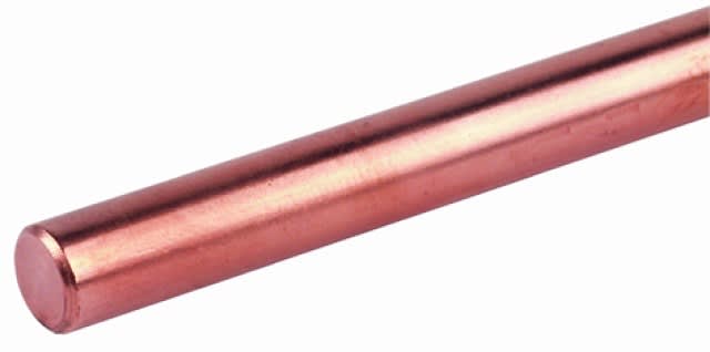 DEHN - Conduttore tondo 8mm in rame lunghezza matassa fissa 20m +/-5% - ideale per impianti elettrici.