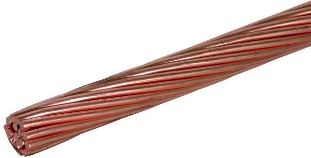 DEHN - Conduttore cordato 95mmq in rame per impianti elettrici industriali.