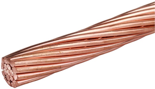DEHN - Conduttore cordato 70mmq in rame per impianti elettrici.