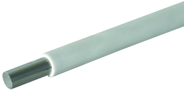 DEHN - Conduttore tondo 8mm al dolce, lunghezza materiale fissa 100m +/-5% con rivestimento in materiale plastico.
