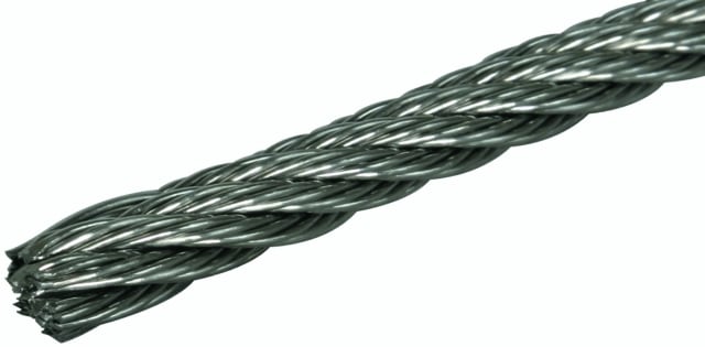 DEHN - Conduttore cordato in acciaio inossidabile 8mm 7x19x0,59mm.