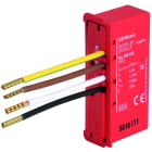 DEHN - Limitatore di sovratensione Tipo 2 DEHNcord bipolare per installazioni elettriche SPD T2 DCOR L 2P 275 SO LT.