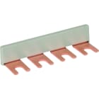 DEHN - Pettine di collegamento modulare unipolare, sistema di cablaggio 4 unità, rame 16mm² MVS 1 4.