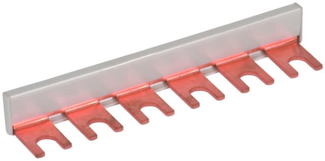 DEHN - Pettine di collegamento modulare unipolare MVS 1 6, sistema di cablaggio 6 unità in rame 16mm².