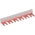 DEHN - Pettine di collegamento modulare unipolare MVS 1 6, sistema di cablaggio 6 unità in rame 16mm².