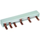 DEHN - Pettine di collegamento MVS 3 6 9, sistema di cablaggio modulare tripolare, 6 unità modulari.