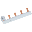 DEHN - Pettine di collegamento isolato unipolare a 4 poli 8 unità con morsetto fino a 50 mmq MVS 1 4 8 TT.