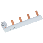 DEHN - Pettine di collegamento isolato a 4 poli 8 unità con morsetto fino a 50 mmq MVS 1 4 8 TT.
