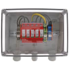 DEHN - Cassetta di stringa in involucro IP65 per impianti fotovoltaici 2MPPT e 1 stringa a 1100Vdc con quadro campo e SPD 1100V 2MPP 2 stringhe.