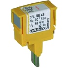 DEHN - Limitatore di sovratensione DEHNrapid LSA protezione per 1 coppia di fili Un 48V DRL RE 48.