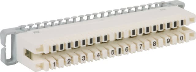 DEHN - Striscia di sezionamento per 10 coppie tecnica LSA 2 TL2 10DA.