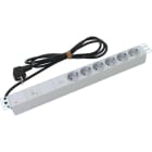 DEHN - Limitatore di sovratensione e presa multipla SFL Protector per armadi dati SPD T3 6X 19'' SFL PRO.