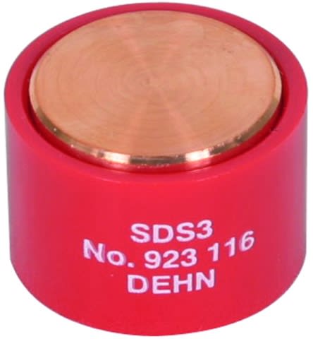 DEHN - Inserto spinterometrico SDS 3 per misurazioni precise e affidabili. Utilizzato per lavori di precisione e manutenzione.