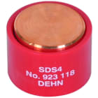 DEHN - Inserto spinterometrico SDS 4 per misurazioni precise e affidabili. Utilizzato per lavori di precisione e manutenzione.