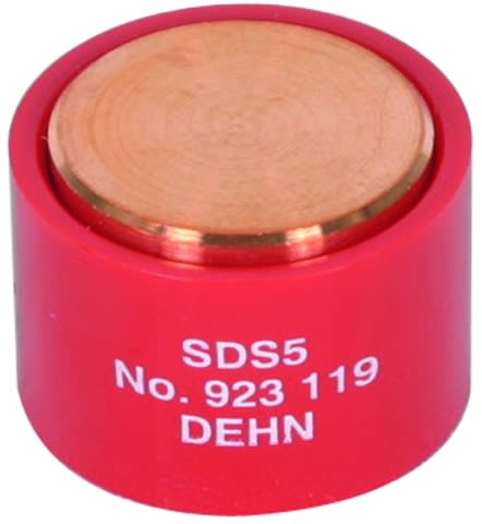 DEHN - Inserto spinterometrico SDS 5 per misurazioni precise e affidabili. Utilizzato per lavori di precisione e manutenzione.