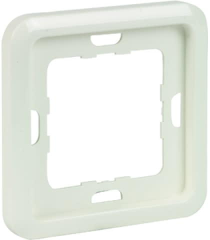 DEHN - Placca singola per NSM-Protector Delta AR1 TW profilo bianco titanio.