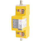 DEHN - Limitatore di sovratensione DEHNvario, soluzione 3 in 1 per impianti di videosorveglianza analogici DVR BNC RS485 230.