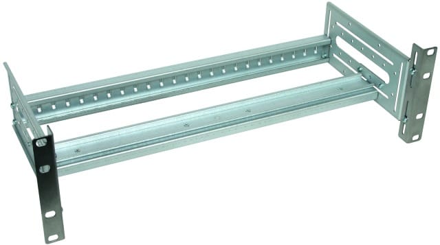 DEHN - Adattatore universale per guida profilata da 482,6mm 3 unità o montaggio a parete MF DR 3RU 19''