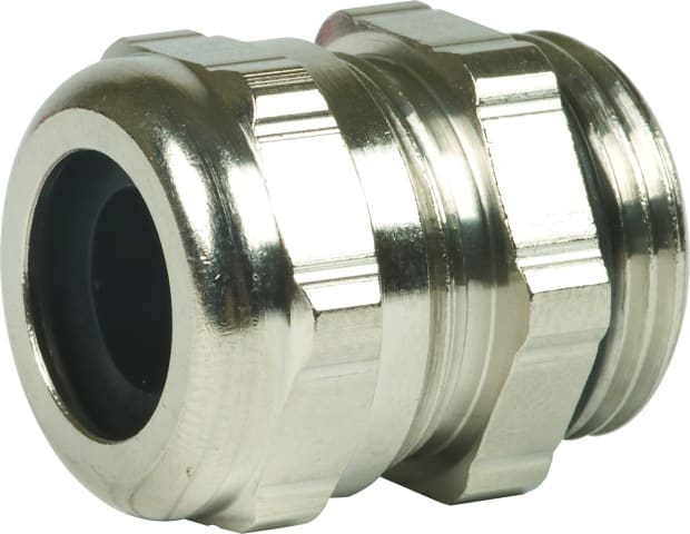 DEHN - Pressacavo M20 in ottone per schermi da 6,5 a 9,5mm messa a terra diretta KV S MS 9.5.